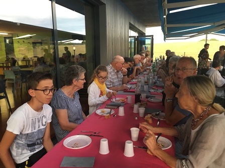 La belle soirée d'été des bénévoles La belle soirée d'été des bénévoles