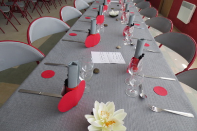 Un décor réalisé par les résidents du FAS Un décor réalisé par les résidents du FAS