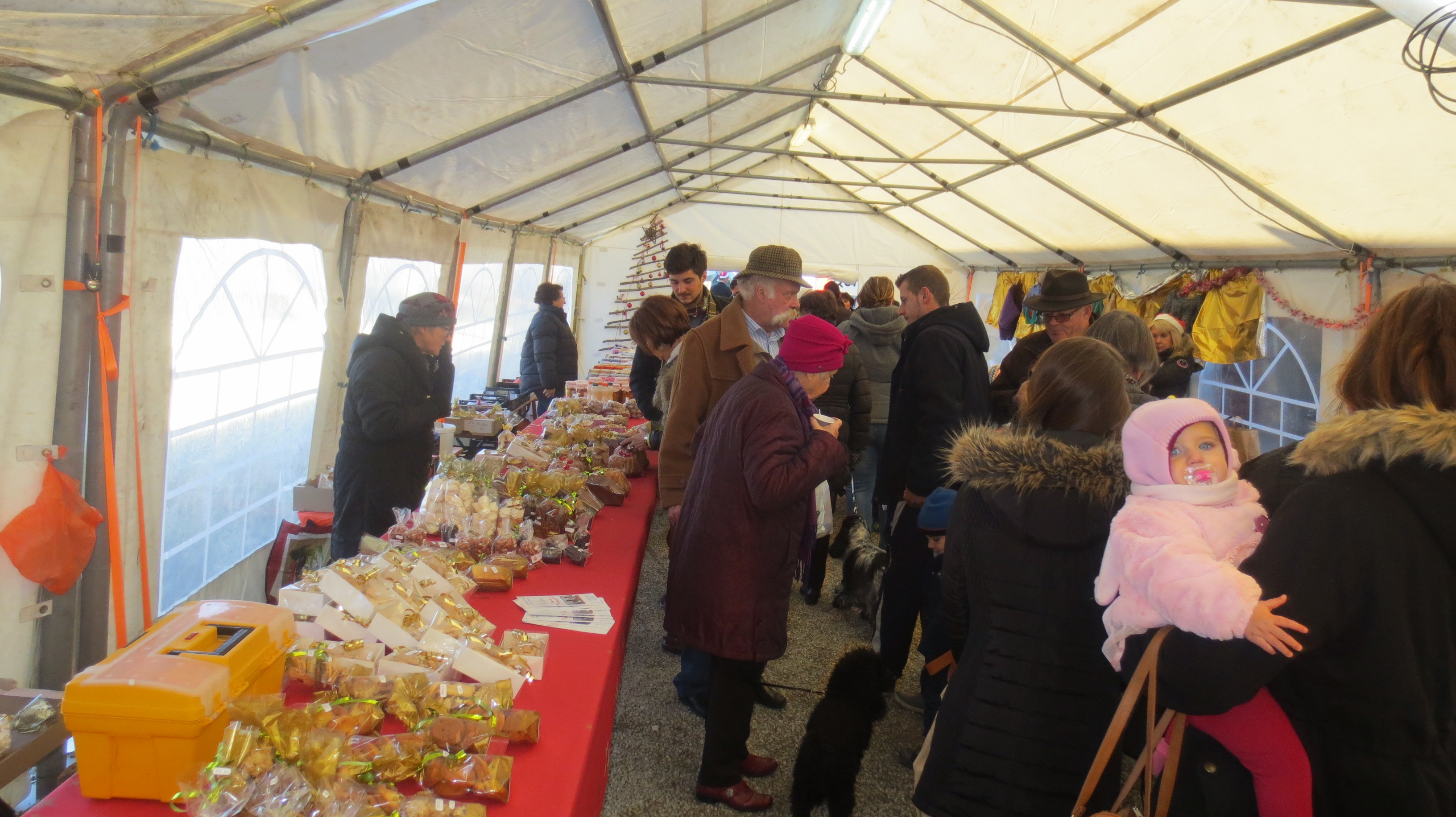 Le chapiteau d'Equipage dans l'aprés midi de samedi 10 décembre 2016