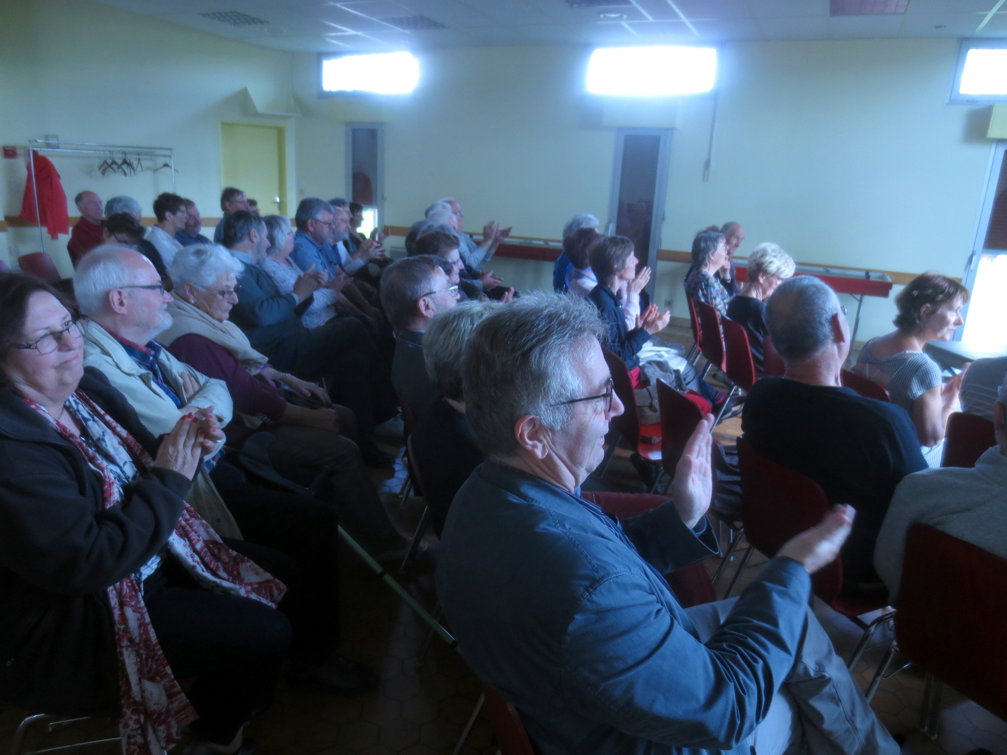 Un public chaleureux Un public chaleureux