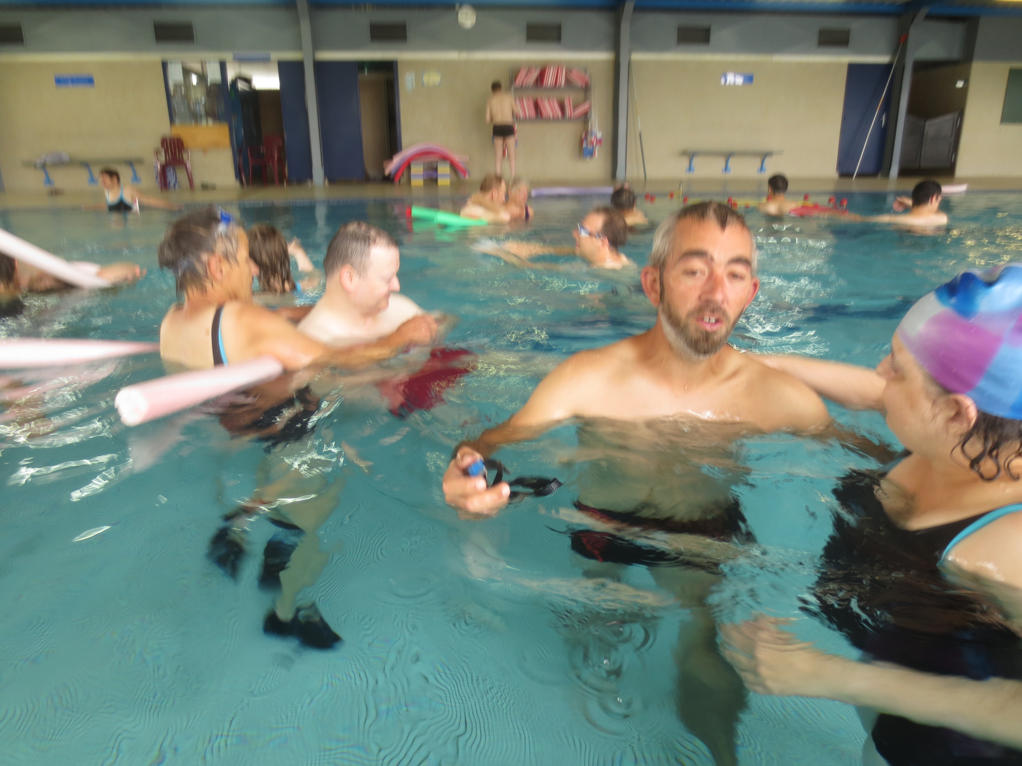 Avec leurs accompagnateurs chacun fait des efforts Avec leurs accompagnateurs chacun fait des efforts