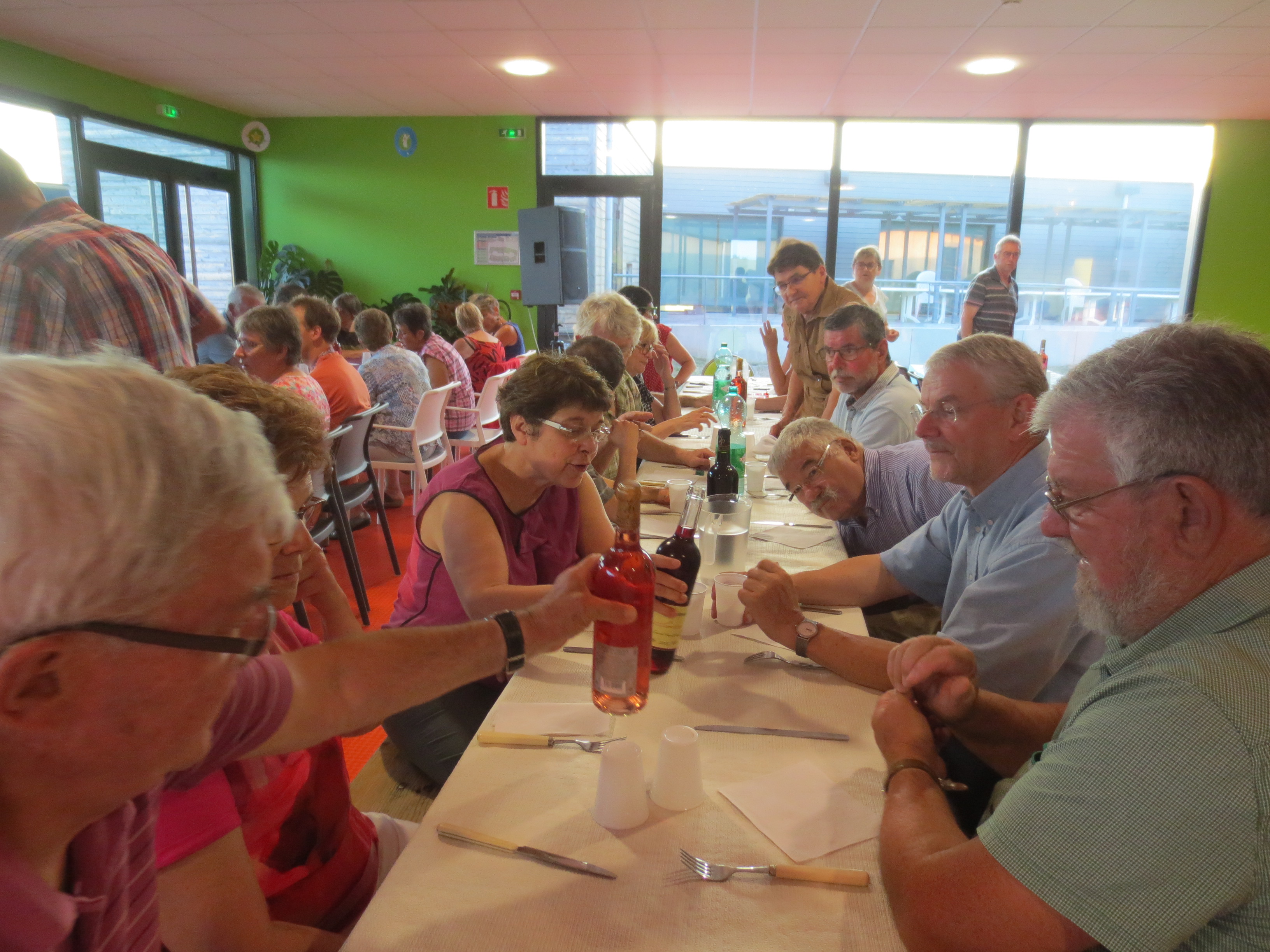 Dans la grande salle à manger du Foyer Dans la grande salle à manger du Foyer