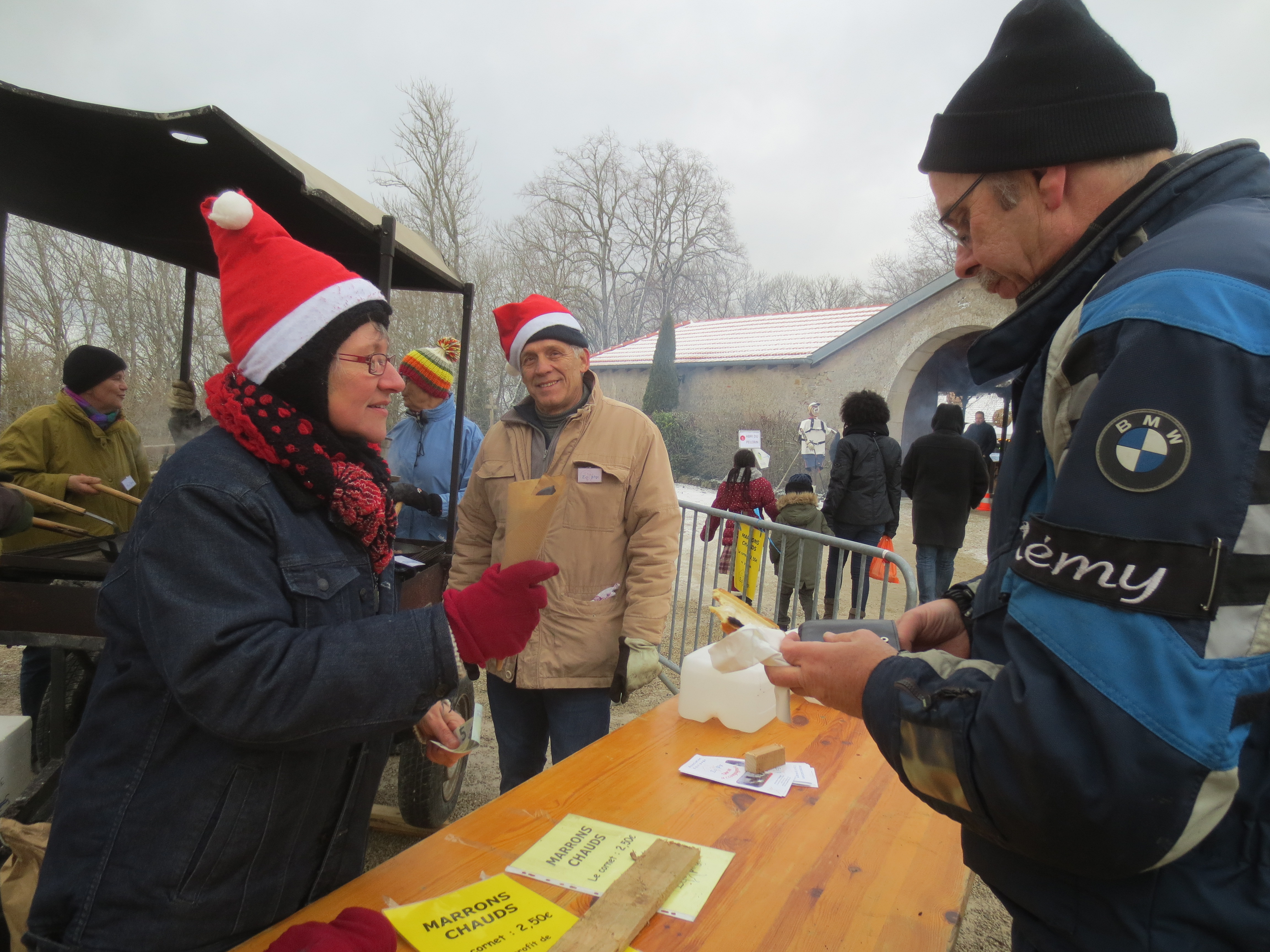 L'équipe des marrons, au chaud! L'équipe des marrons, au chaud!