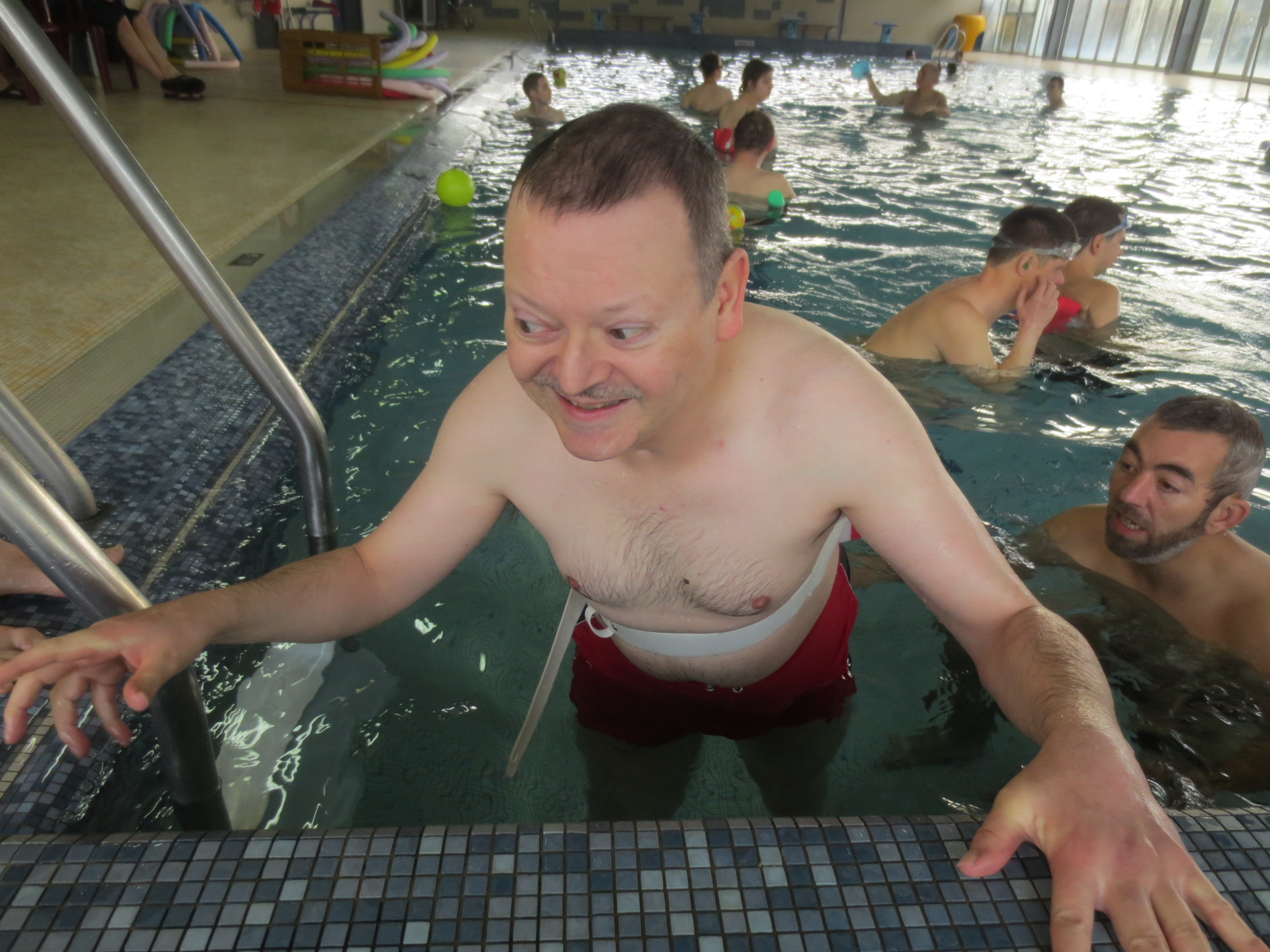 Un moment où l'on peut mettre le handicap à distance... Un moment où l'on peut mettre le handicap à distance...