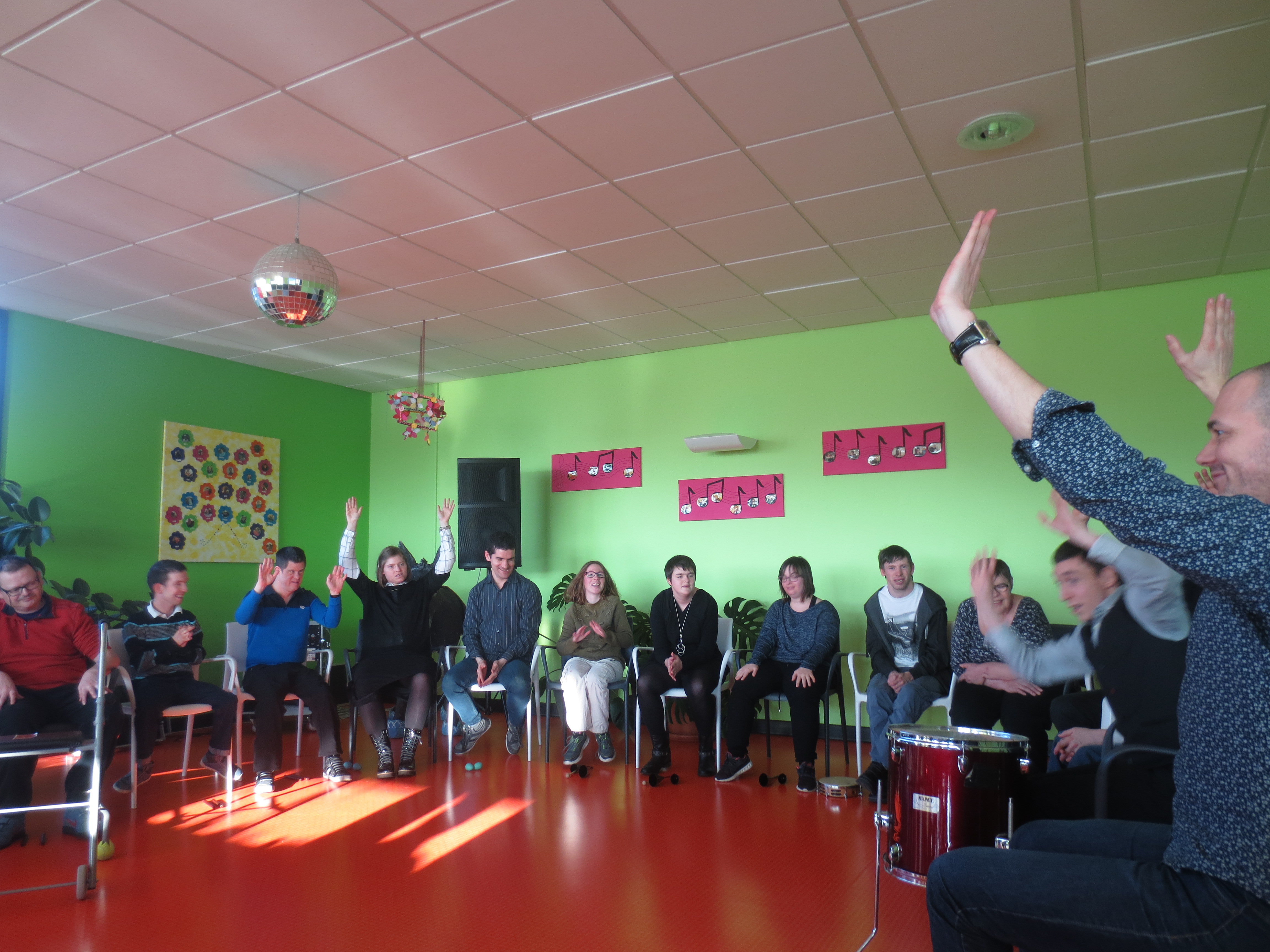 Chacun à son tour devait faire son solo...