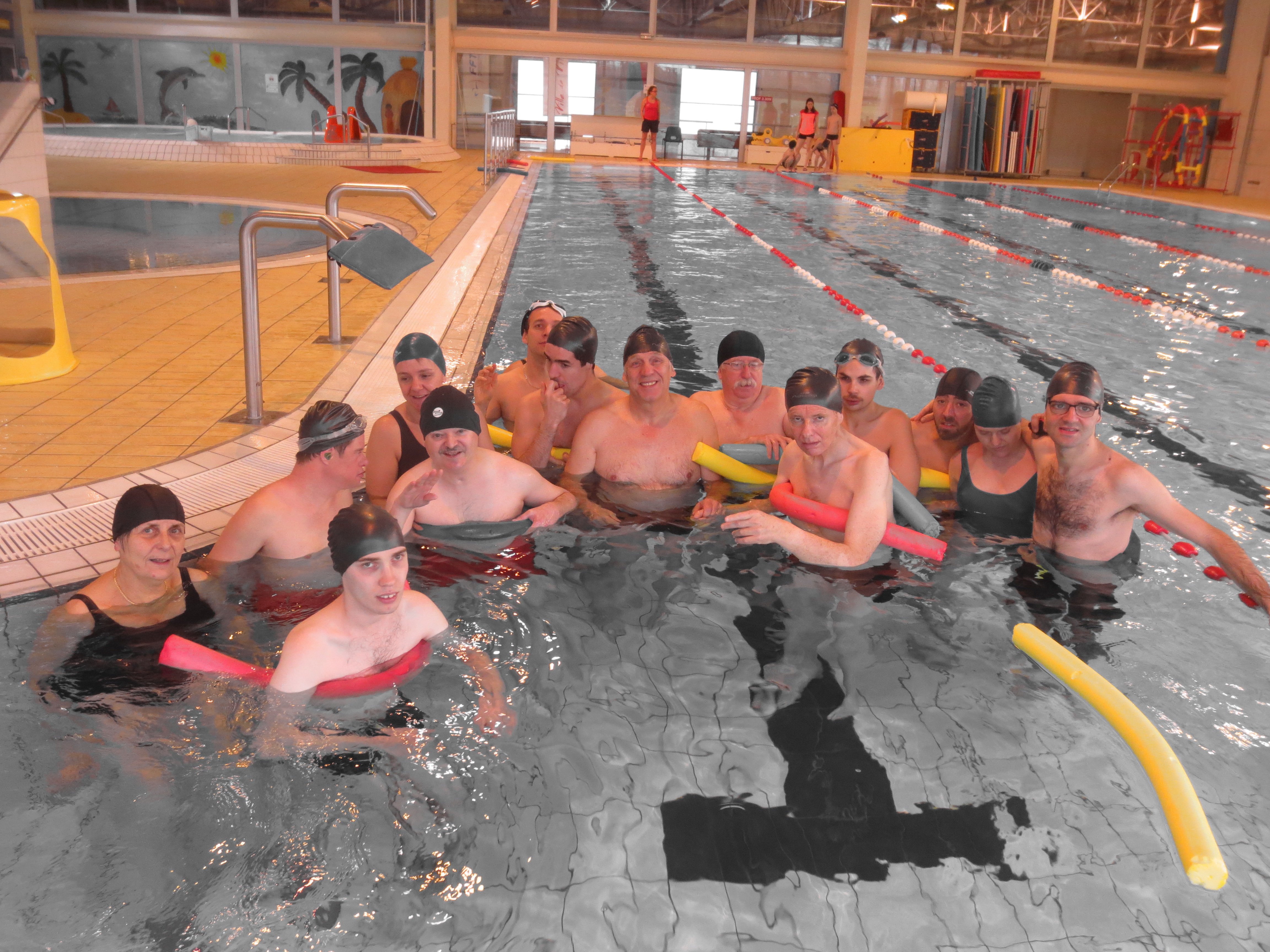 Tous dans le bain! Tous dans le bain!