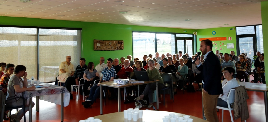 Alan Vinot, directeur général de l'AFB a rappelé ce qu'était l'association qu'il dirige. Alan Vinot, directeur général de l'AFB a rappelé ce qu'était l'association qu'il dirige.