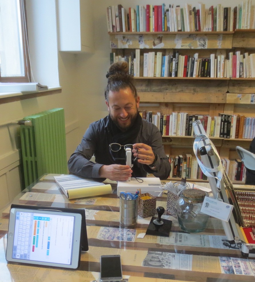 Un cabinet d'optique à la Bibliothèque Un cabinet d'optique à la Bibliothèque