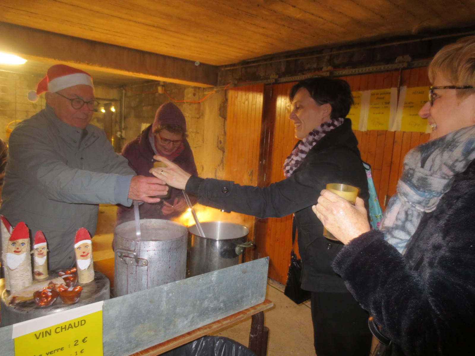 Se réchauffer avec un verre... Se réchauffer avec un verre...