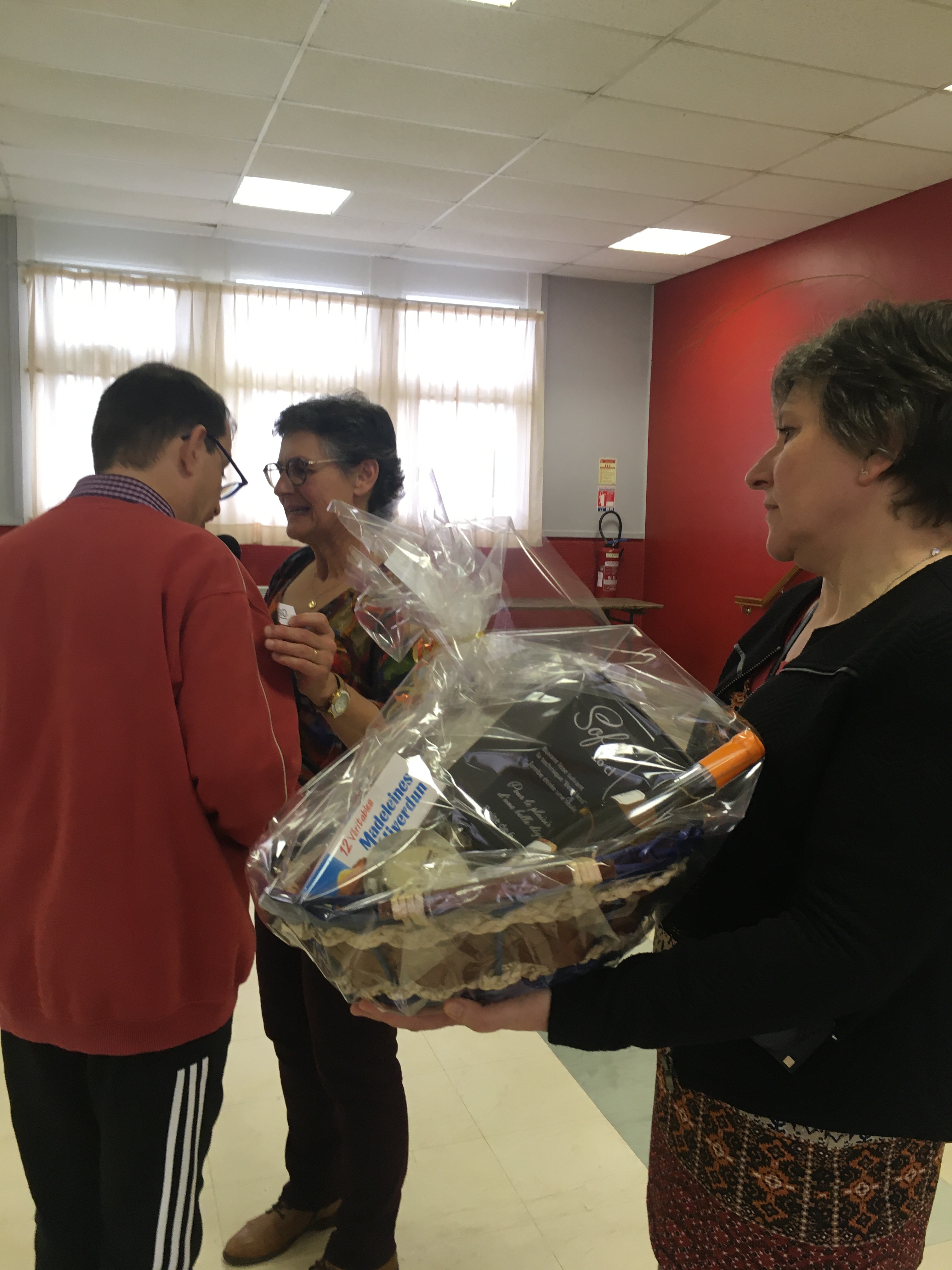 La distribution avec Cyril La distribution avec Cyril