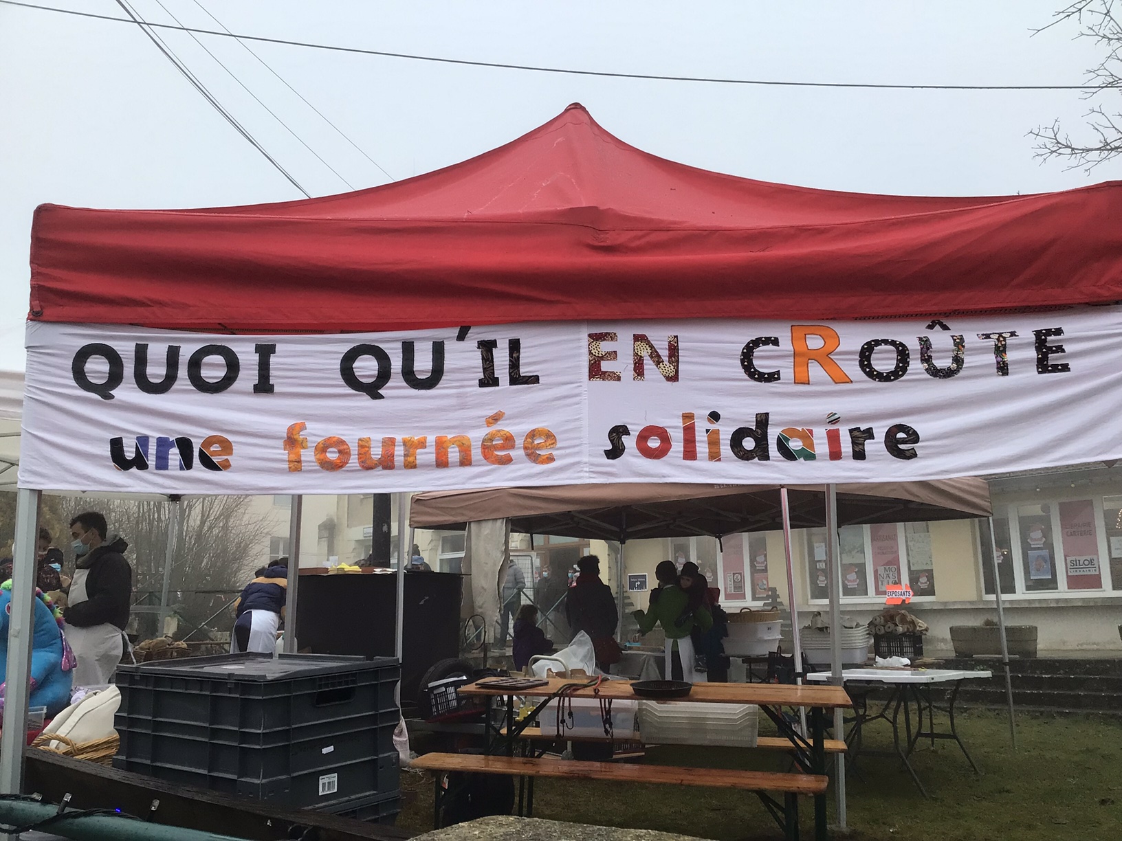 Une belle idée de solidarité de nos voisins et amis!