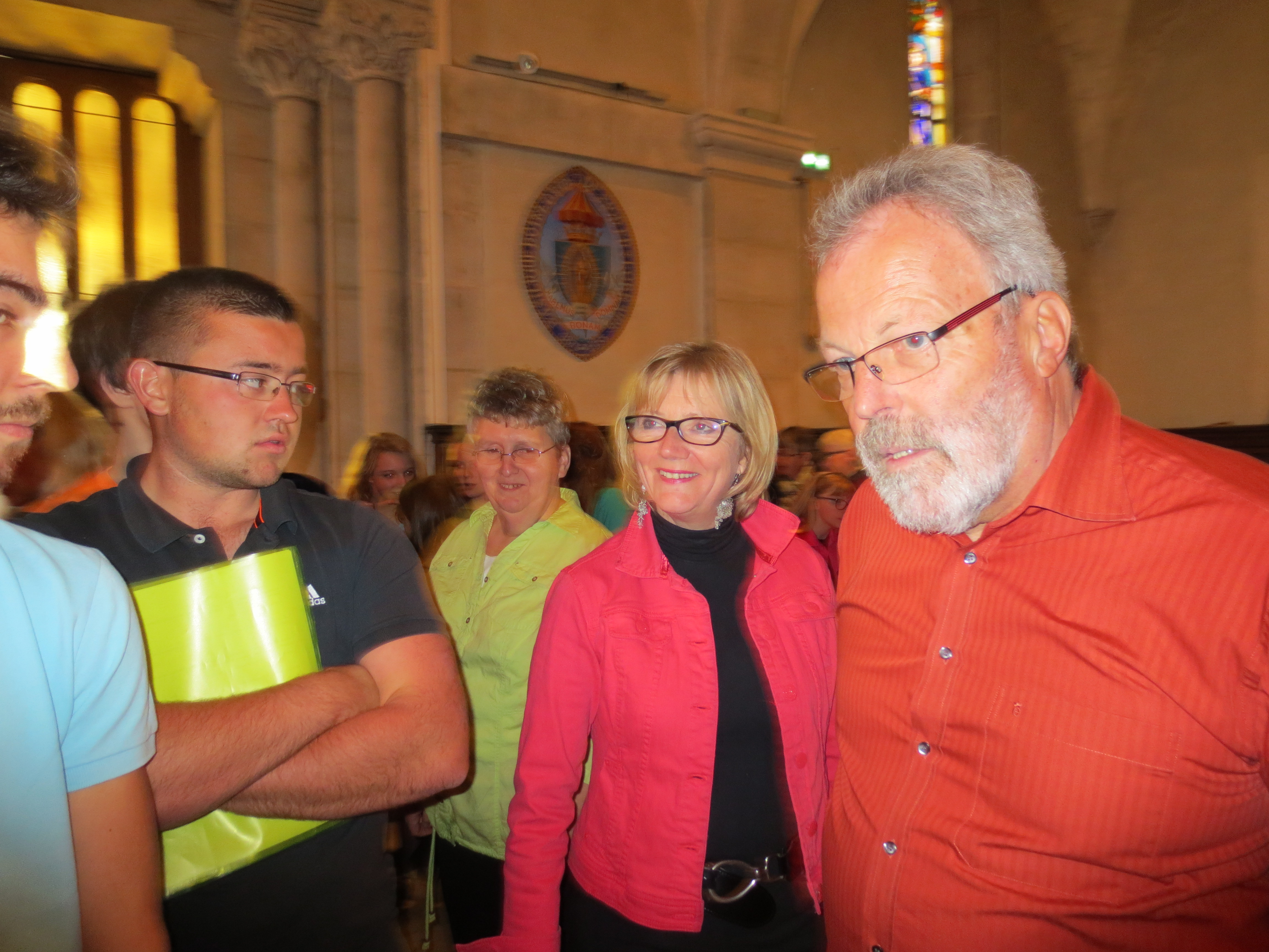 La chorale de Sierentz avec nous, à Sion