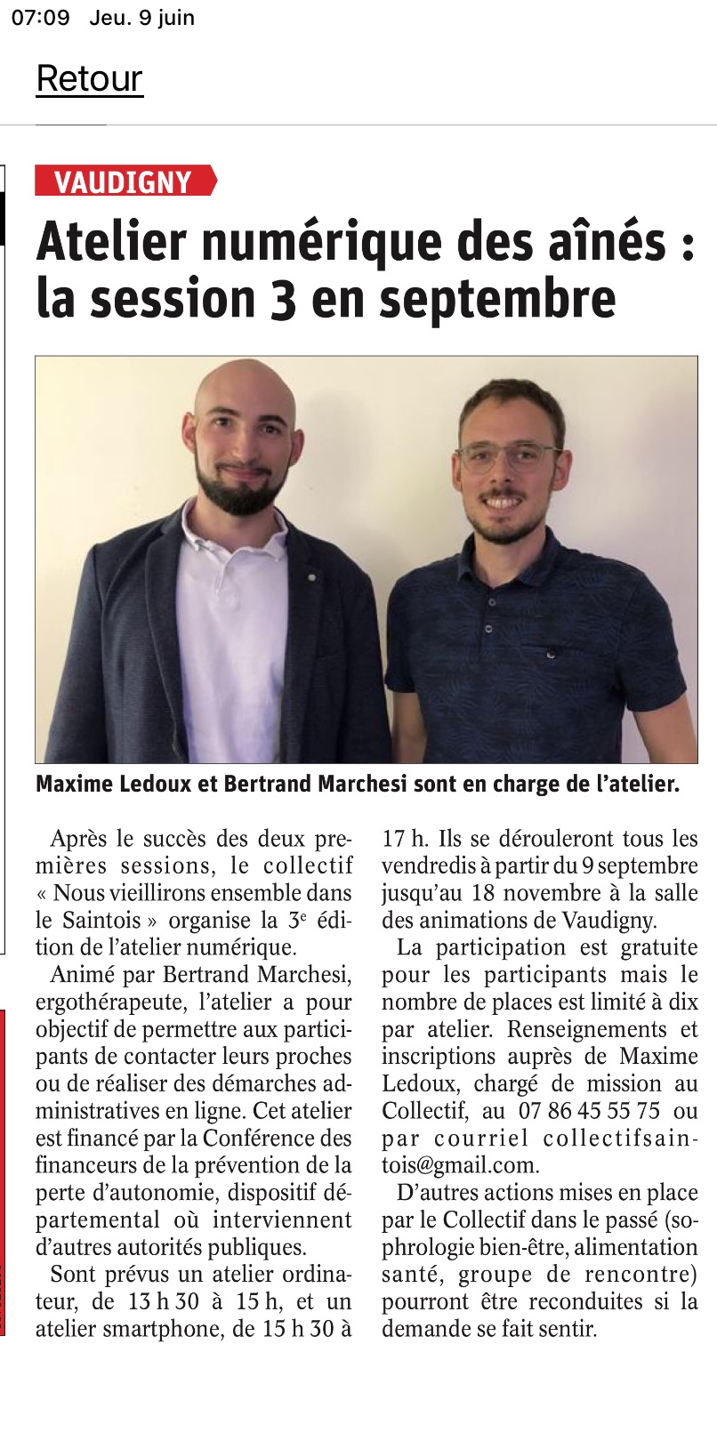 Ateliers numériques Ateliers numériques