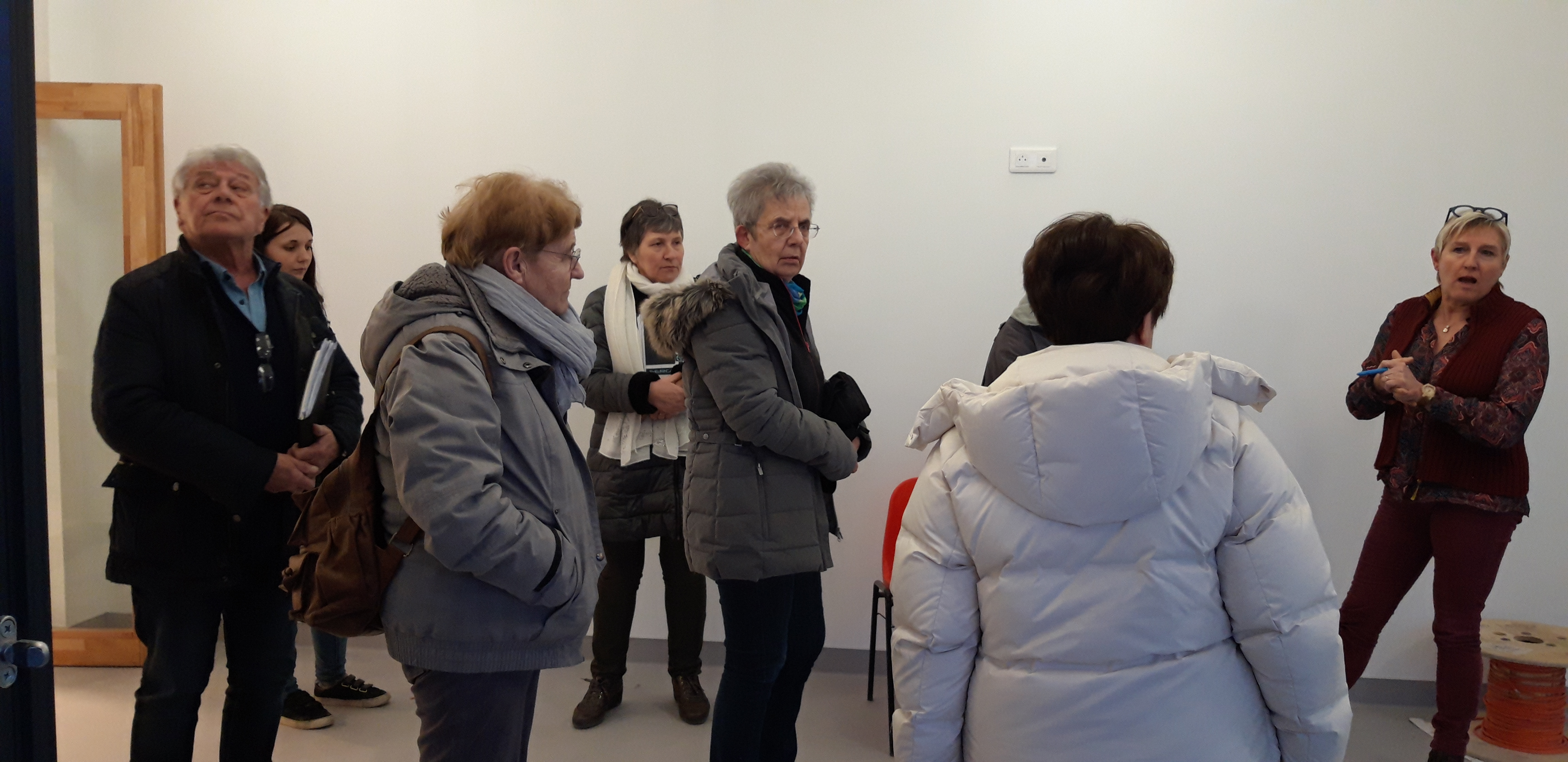 Le conseil d'administration découvre les nouveaux studios Le conseil d'administration découvre les nouveaux studios