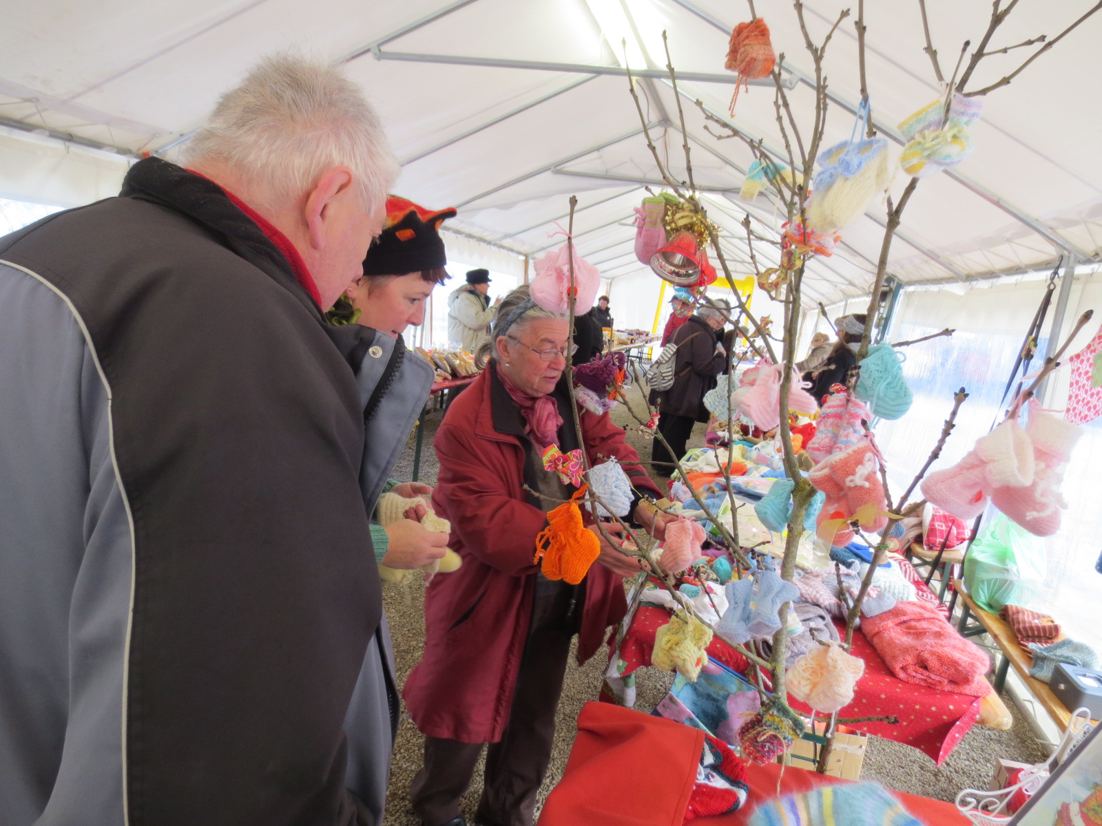 Marché de Noël  généreux