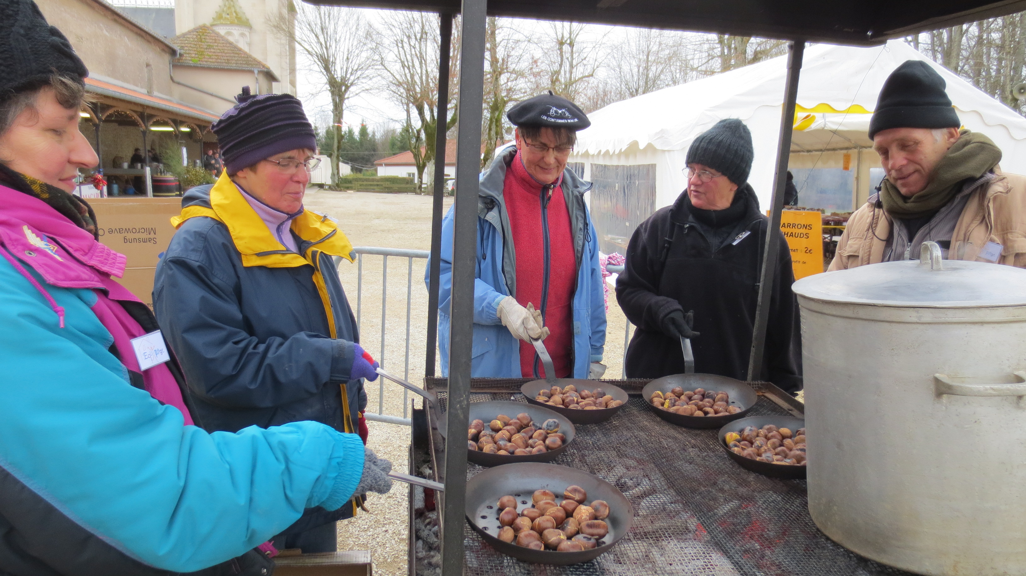 La nouvelle équipe aux marrons chauds