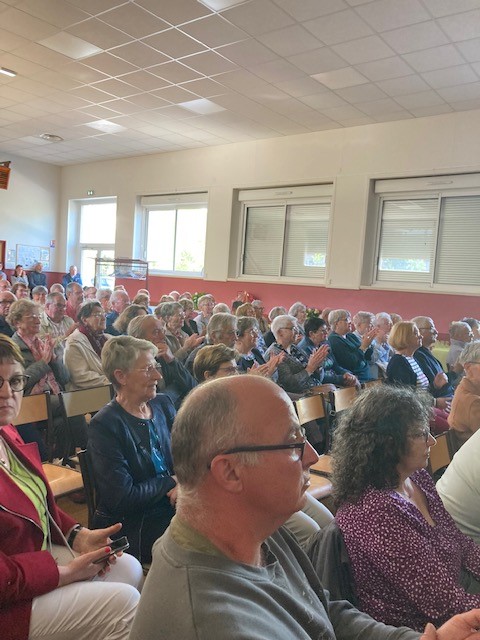 Une affluence record. Une affluence record.