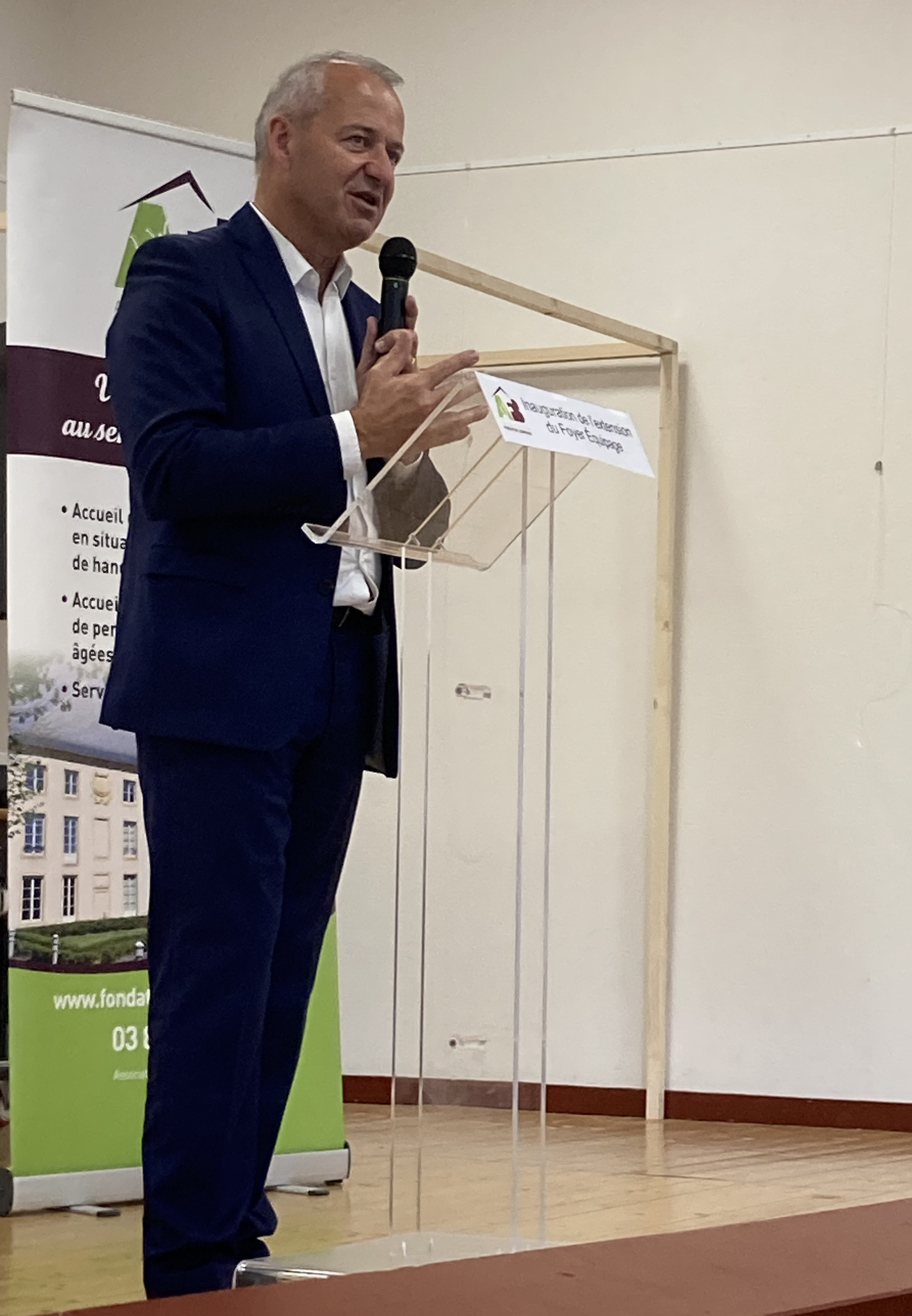 Jean-François Husson sénateur réélu la veille. Jean-François Husson sénateur réélu la veille.