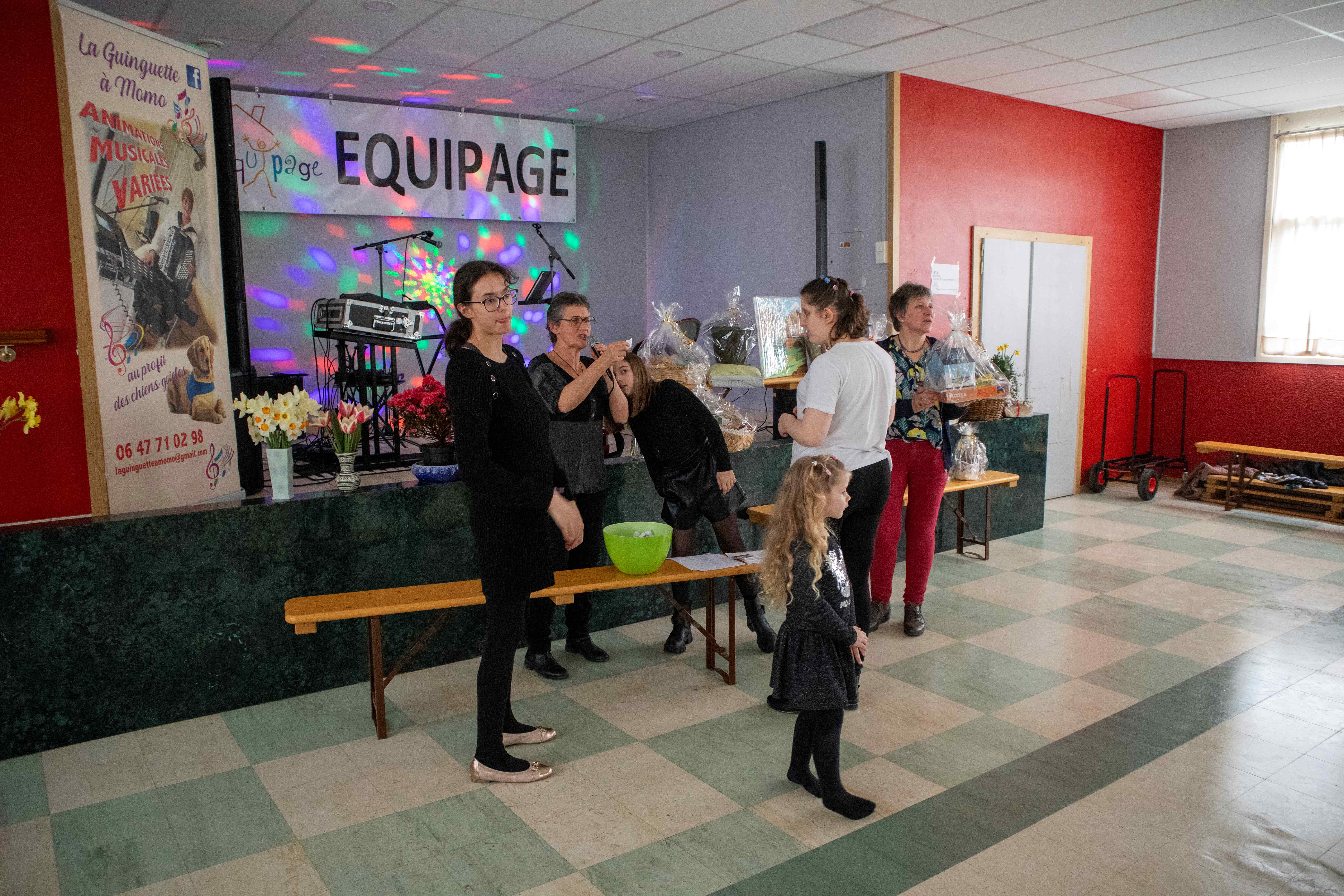 Encore un franc succès lors de la tombola Encore un franc succès lors de la tombola