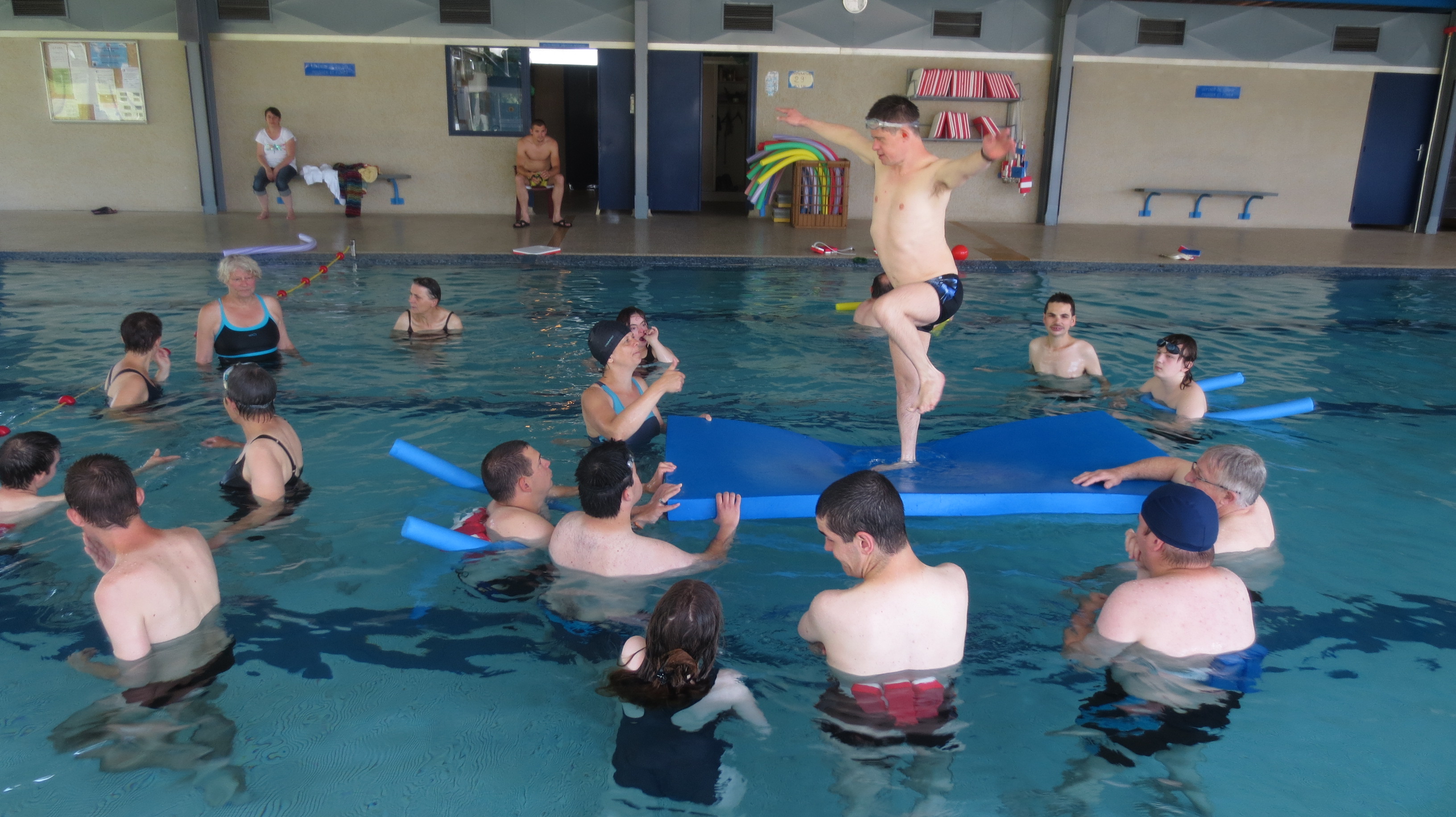 Découverte d'un athléte un peu acrobate