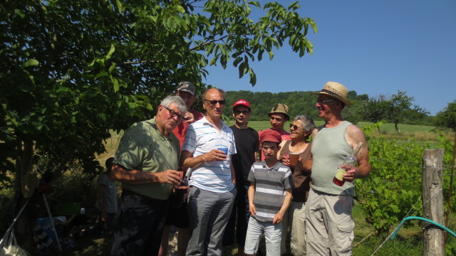 Les vignerons de la Seille et ceux du Saintois à l'unisson. Les vignerons de la Seille et ceux du Saintois à l'unisson.