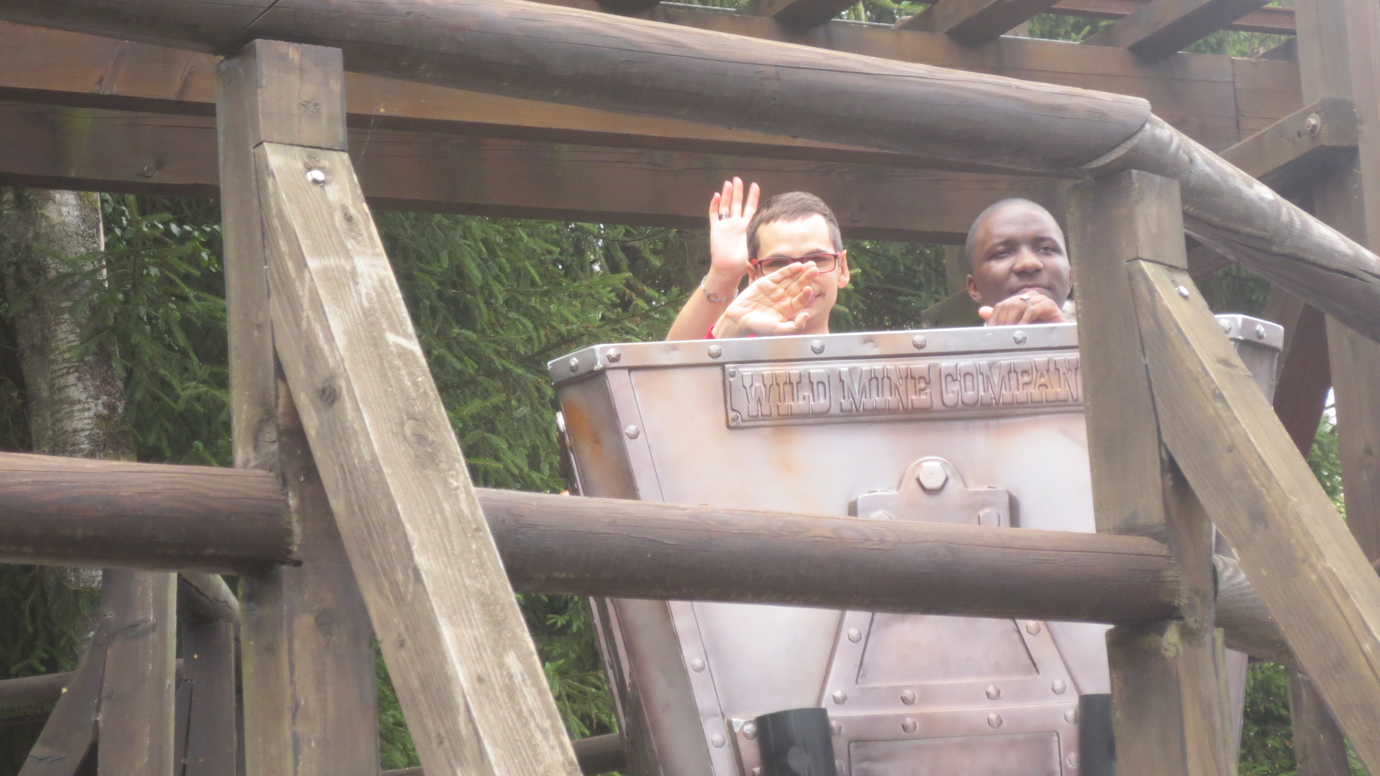 La mine explorée en wagonnets La mine explorée en wagonnets