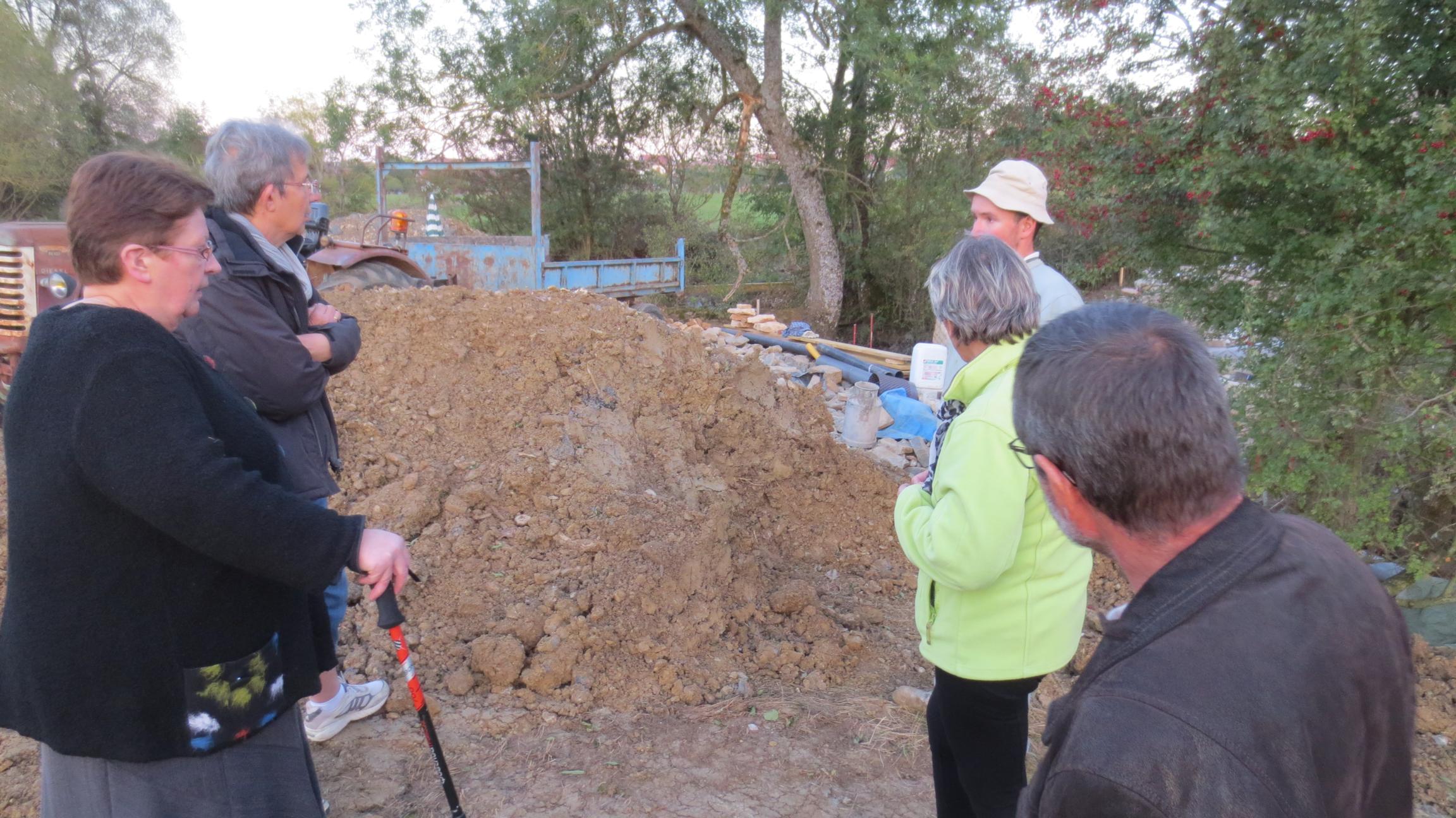 Les membres du conseil d'administration sur le pont Les membres du conseil d'administration sur le pont