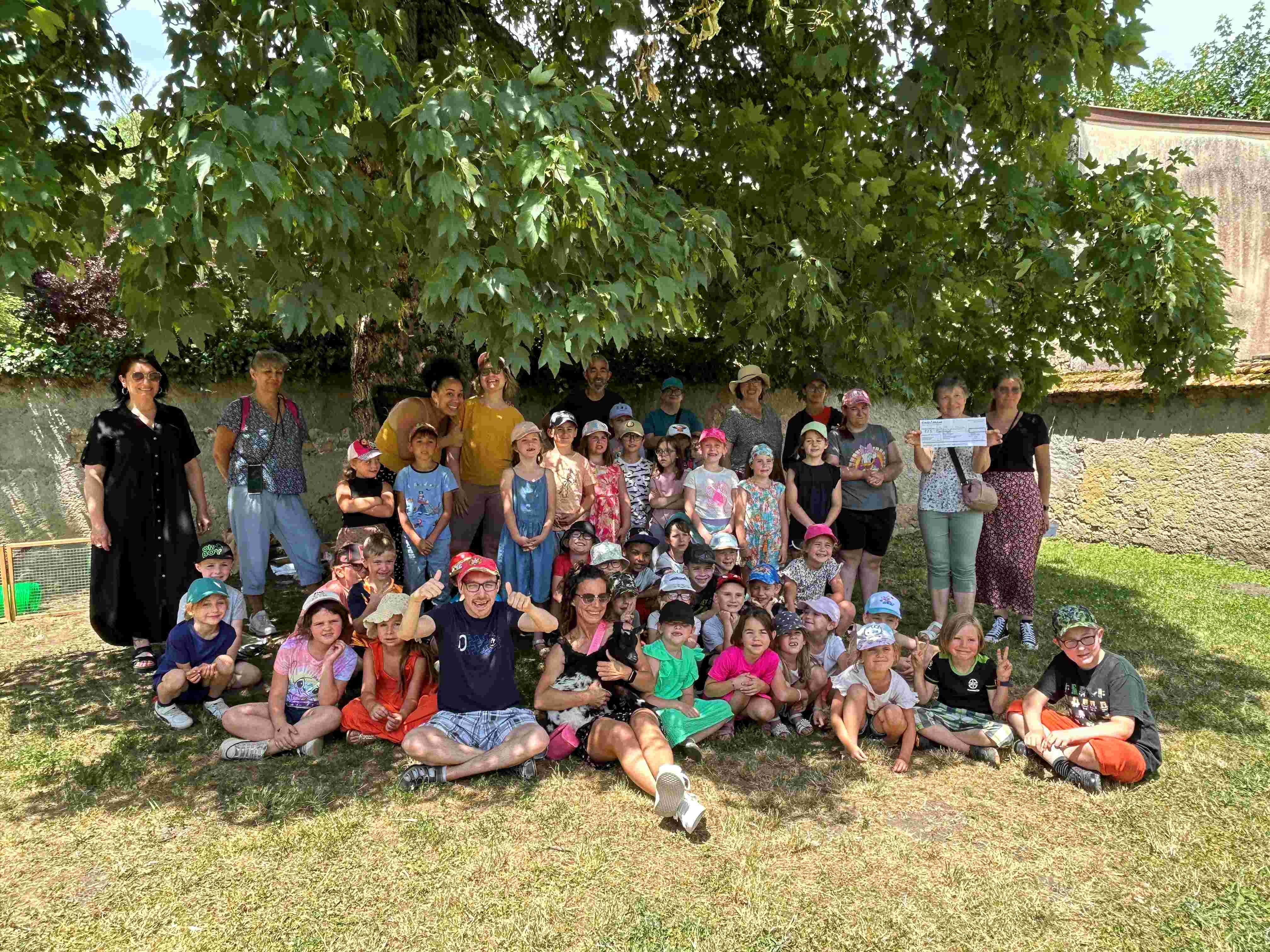 Journée à l’école de Vézelise suite au Cross Solidaire