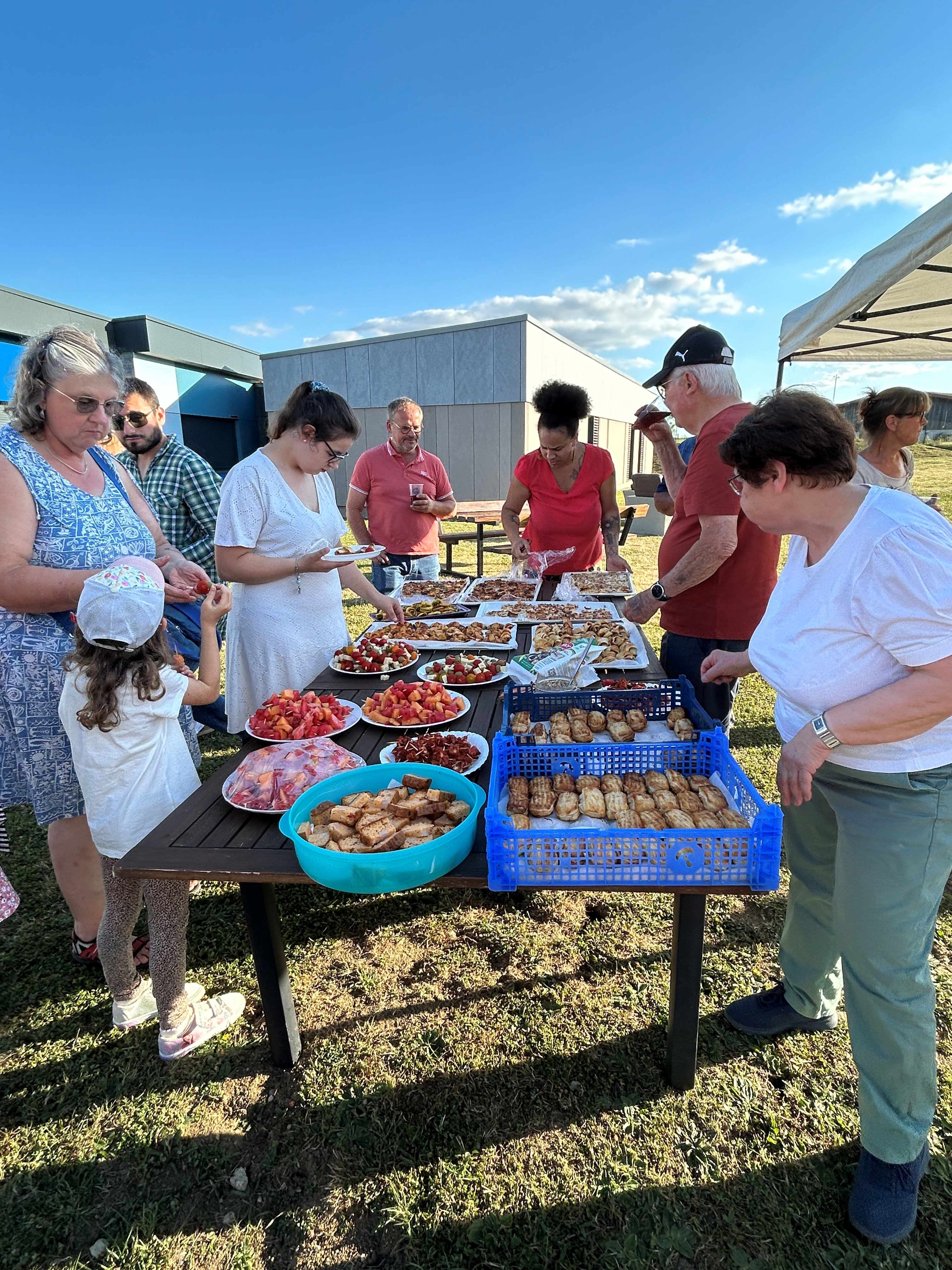 Belle soirée de convivialité le 17 juillet au FAS