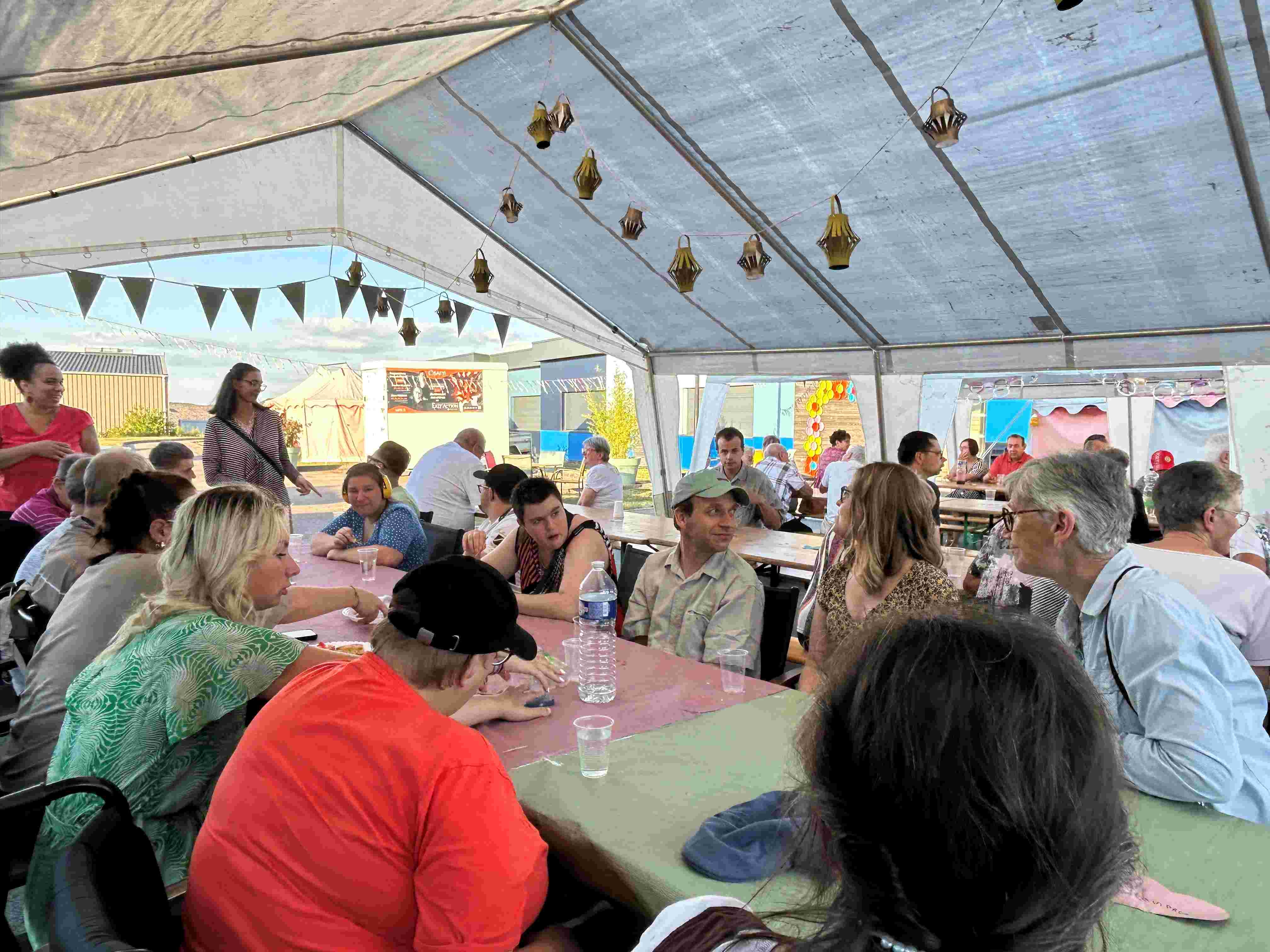 Belle soirée de convivialité le 17 juillet au FAS