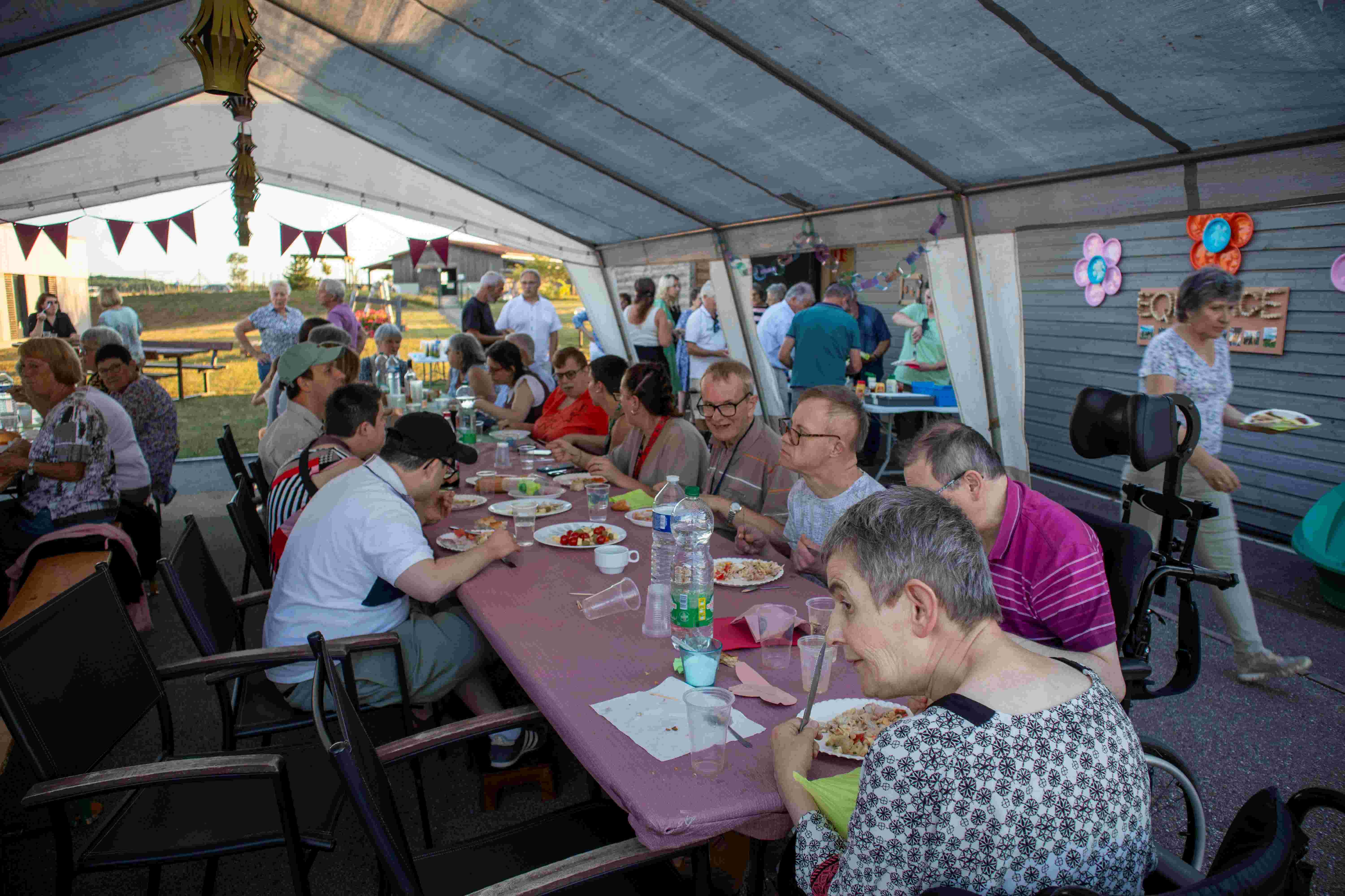 Belle soirée de convivialité le 17 juillet au FAS