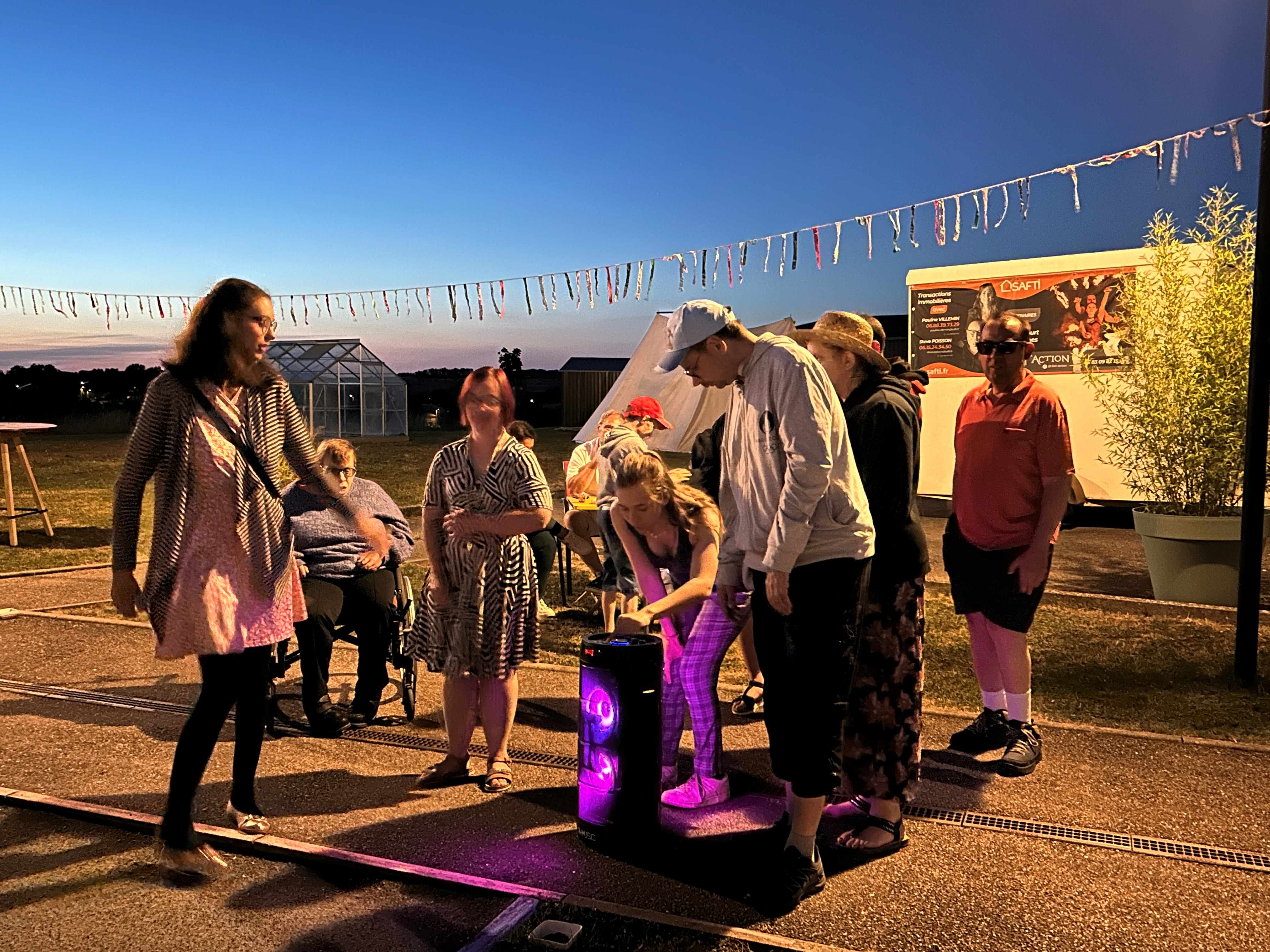Belle soirée de convivialité le 17 juillet au FAS