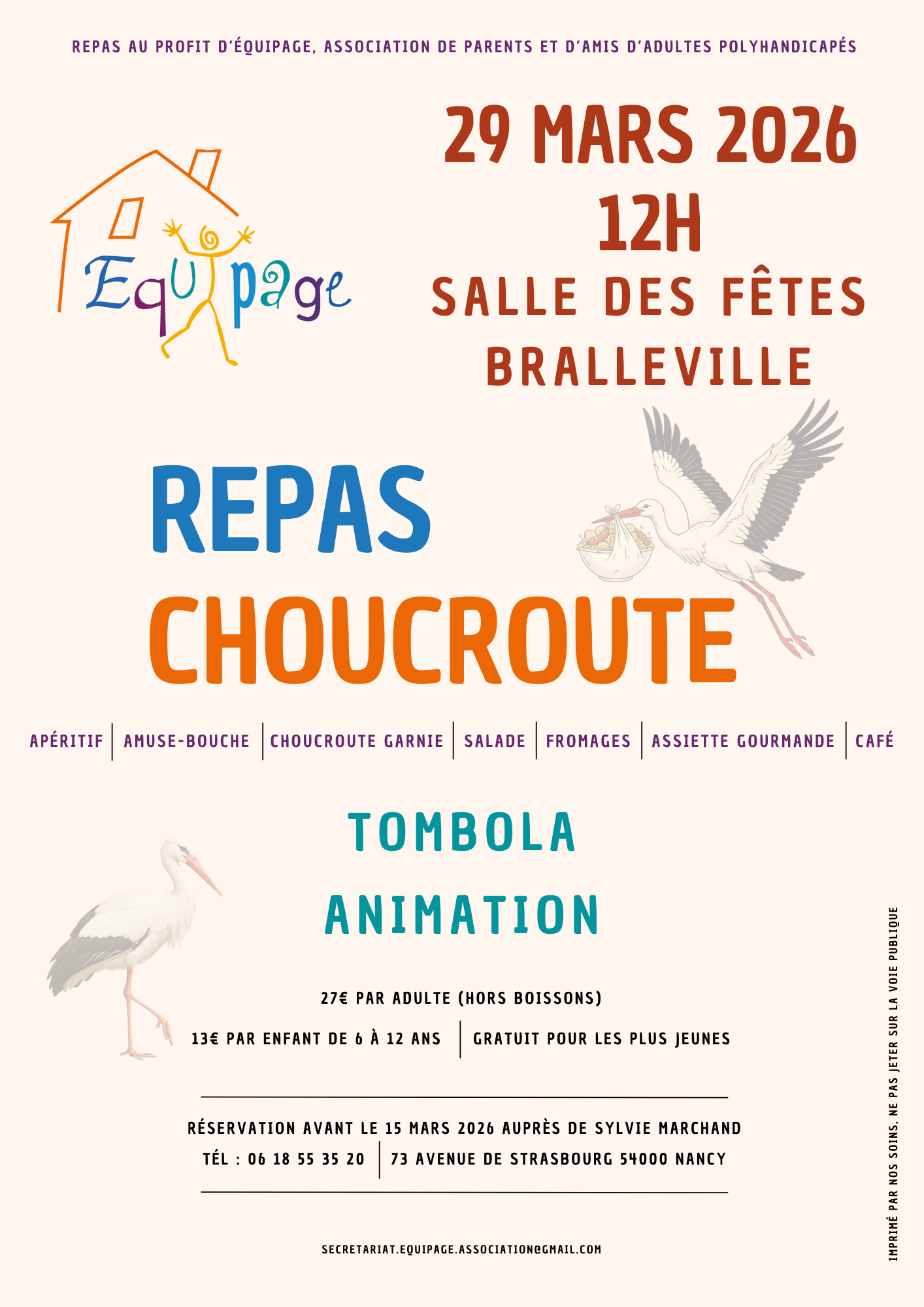 Repas annuel à Bralleville Repas annuel à Bralleville