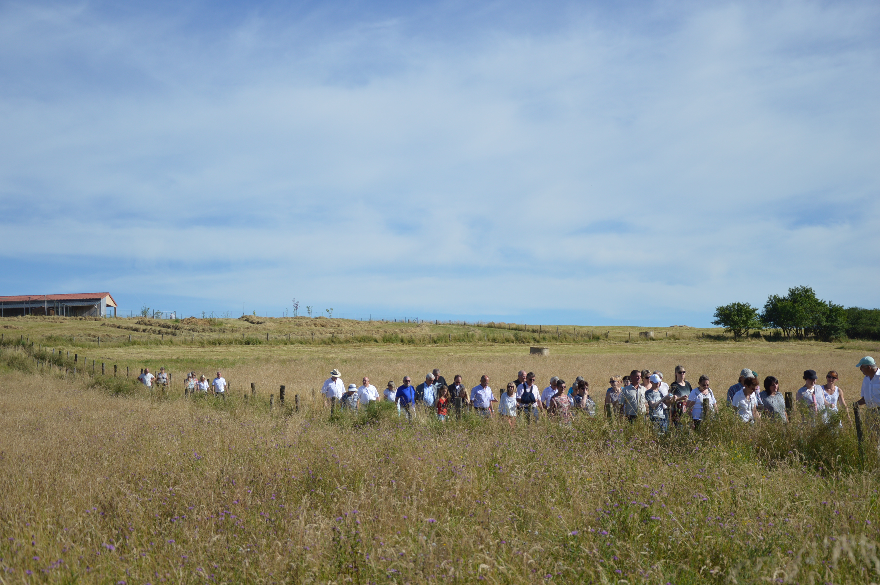 Un beau cortège où tous se mélangeaient. Un beau cortège où tous se mélangeaient.